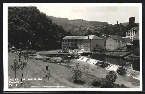 AK Esch-s.-Sure, Hotel Du Moulin