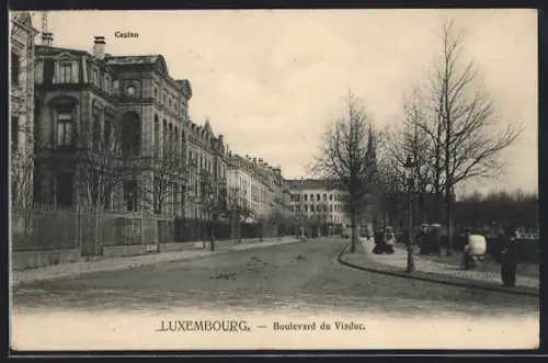 AK Luxembourg, Boulevard du Viaduc avec Casino