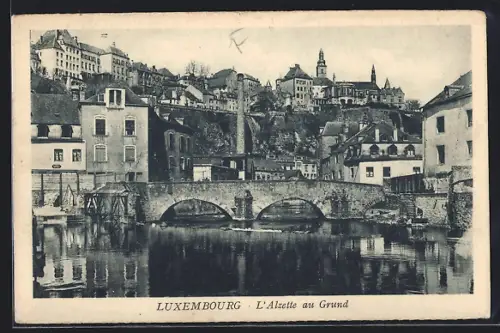 AK Luxembourg, L`Alzette au Grund