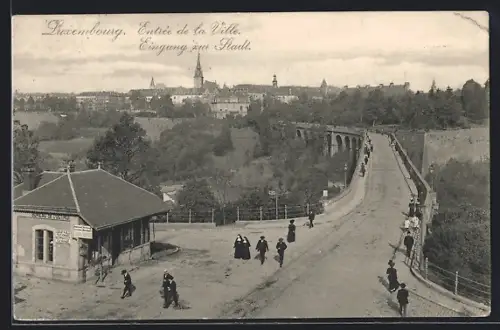 AK Luxembourg, Eingang zur Stadt