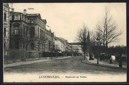 AK Luxembourg, Boulevard du Viaduc avec Casino