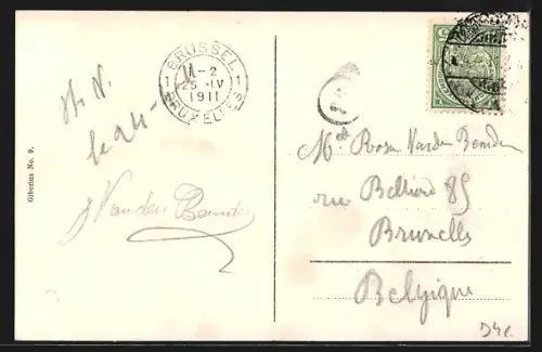 AK Luxembourg, Schlossbrücke mit Michaeliskirche