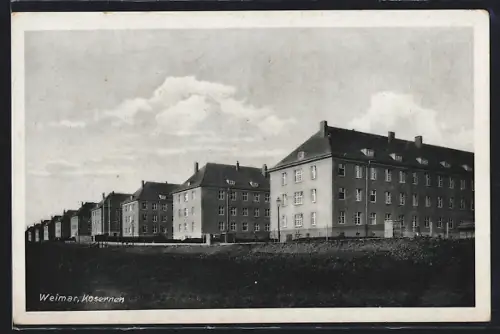 AK Weimar / Thüringen, Kasernen