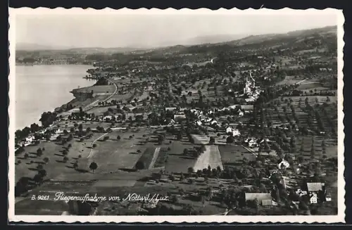 AK Nottwil /Luz., Gesamtansicht, Fliegeraufnahme
