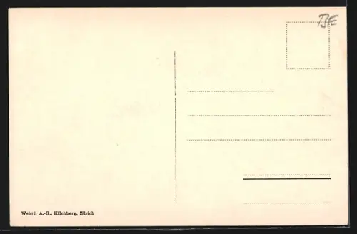 AK Adelboden, Bütschegg mit Wildstrubel