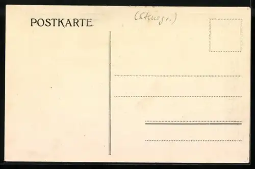 Künstler-AK Stenographische Knacknüsse