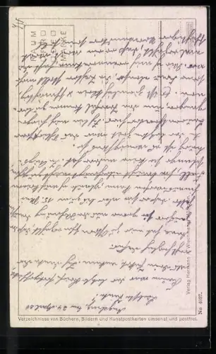 Künstler-AK sign. F. Mirwald: Frau mit Kind auf dem Schoss