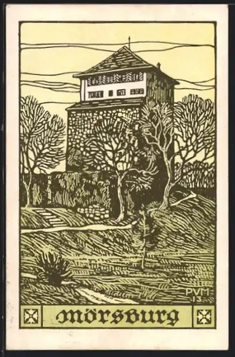Künstler-AK Winterthur, die Mörsburg
