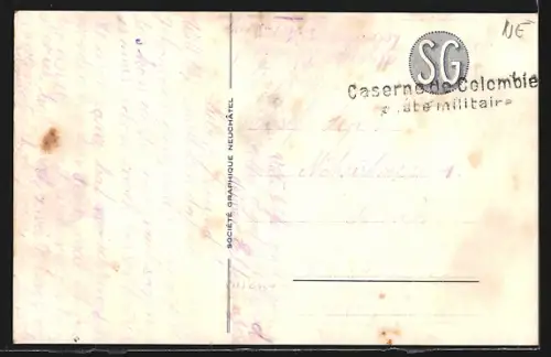 AK Colombier /NE, Le Chateau