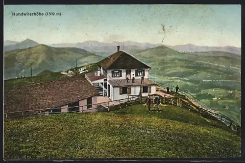 AK Urnäsch, Gasthaus Hundwilerhöhe