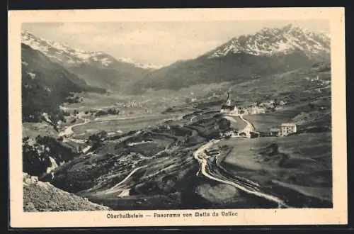 AK Surses, Oberhalbstein, Panorama von Mutta da Vallac