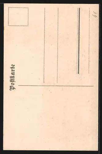 Lithographie Weimar / Thüringen, Naturtreppe, Grossherzogliche Bibliothek