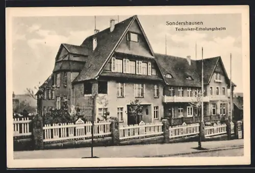AK Sondershausen / Thüringen, Techniker-Erholungsheim