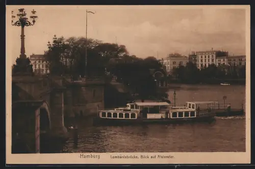 AK Hamburg, An der Lombardsbrücke