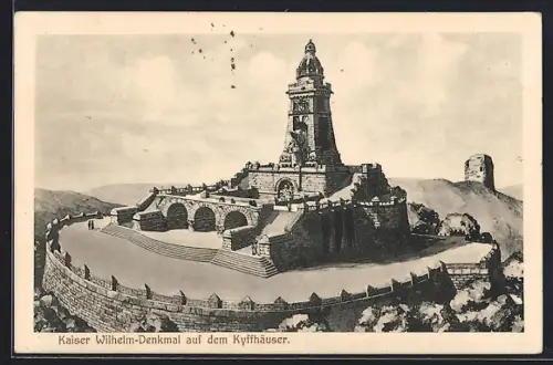 AK Kyffhäuser, Kaiser Wilhelm Denkmal