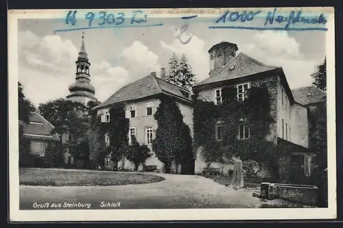AK Steinburg / Saale, Blick auf das Schloss