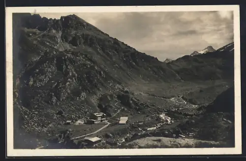 AK Meiringen, Steinalp mit Hotel Steingletscher