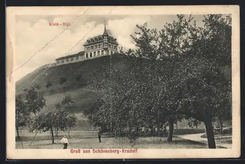 AK Kradolf-Schönenberg, Blick auf Klein-Rigi