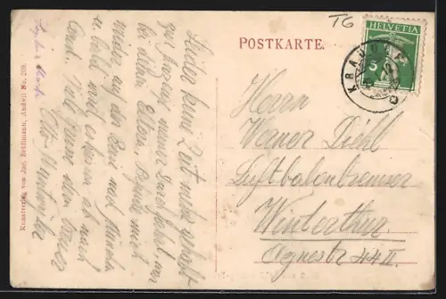 AK Kradolf-Schönenberg, Blick auf Klein-Rigi