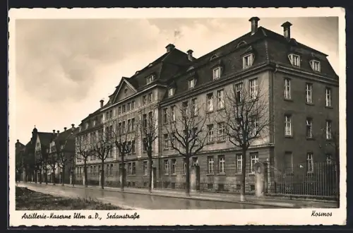 AK Ulm / Donau, Artillerie-Kaserne, Sedanstrasse