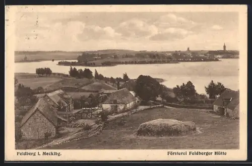 AK Feldberg i. Mecklbg., Försterei Feldberger Hütte