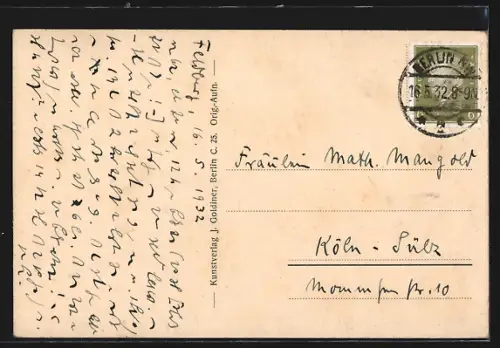 AK Feldberg i. Mecklbg., Försterei Feldberger Hütte