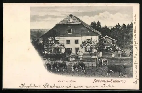 AK Fontaines-Tramelan, La Ferme Geiser