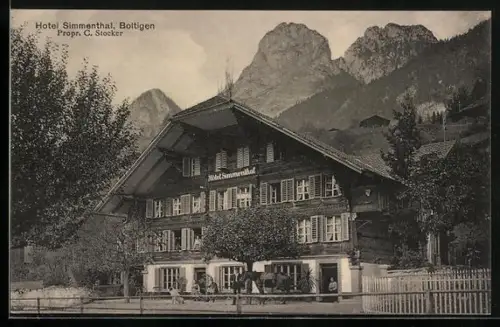 AK Boltigen, Hotel Simmenthal, Propr. C. Stocker