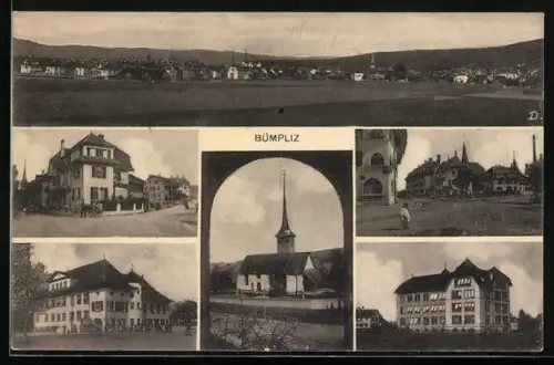 AK Bümpliz, verschiedene Ortsansichten