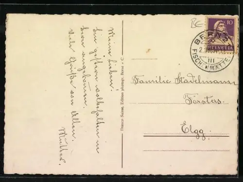 AK Bern, Fischermätteli, Strassenpartie