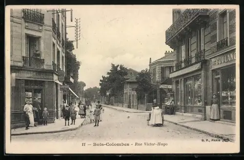 AK Bois-Colombes, Rue Victor-Hugo