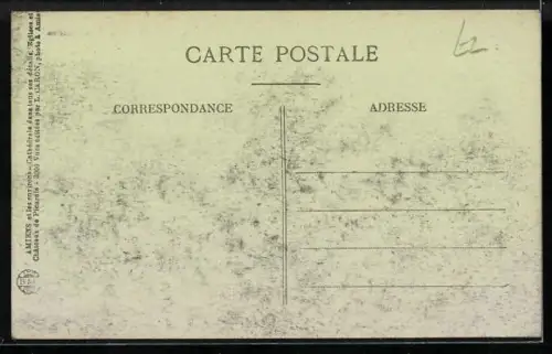 AK Boves, le pont prussien
