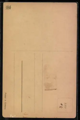 AK Zwei Betrunkene in einem Bierkeller