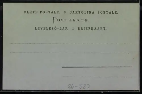 Künstler-AK Handgemalt: Segelboot und Möwen