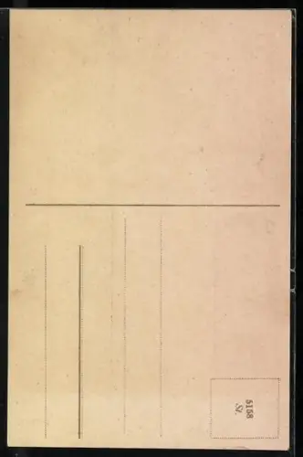 AK Der Strohwitwer mit Kaffeemühle, Neujahrsgruss