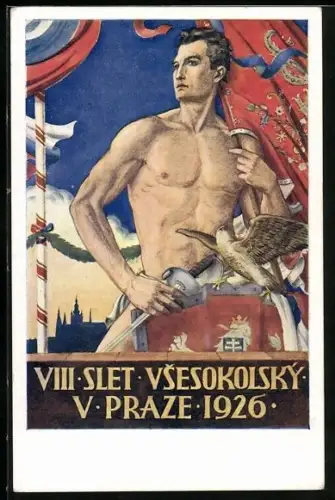 AK Praze, VIII Slet Vsesokolsky 1926