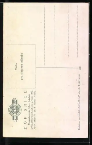 AK Praze, VIII Slet Vsesokolsky 1926