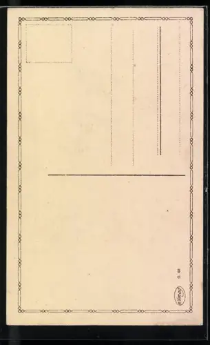 AK Kleines Paar tanzt zur Jazz-Musik