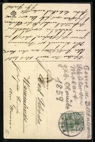 Künstler-AK sign. H. Schlimarski: Elisabeth, Heilige