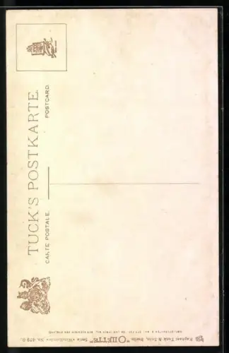 AK Windhund mit Wespe vor der Nase