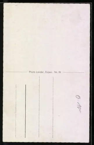 AK Eupen, Partie in der Bergstrasse