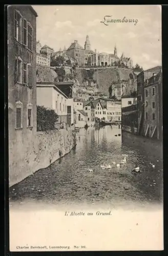 AK Luxembourg, L`Alzette au Grund