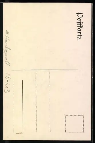 Künstler-AK Handgemalt: Fischerboot, Segelschiff