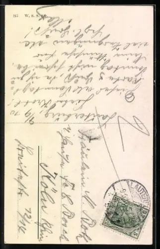 AK Lauterburg, Strasse am Mitteltor