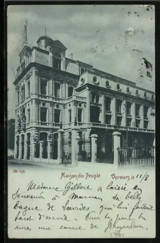 Mondschein-AK Verviers, Maison du Peuple