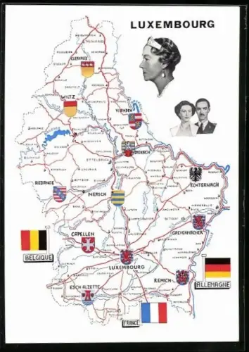 AK Luxembourg, La Grande-Duchesse Charlotte, Le Grand-Duc Héritier, La Grand-Duchesse Héritier