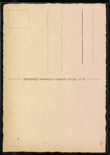 AK Kolmar, Strassenpartie in der Schädelgasse