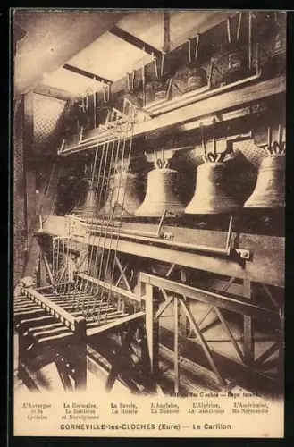 AK Corneville-les-Cloches /Eure, Le Carillon