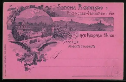 Lithographie Alice Belcolle, Simone Bertalero, Proprietario-Produttore di Vini
