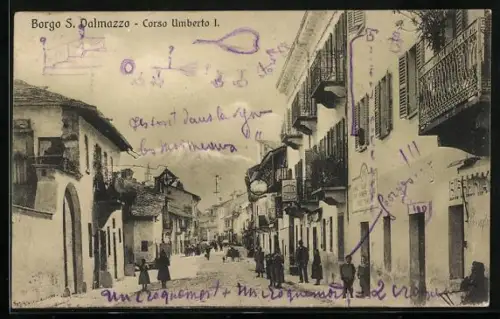AK Borgo S. Palmazzo, Corso Umberto I.